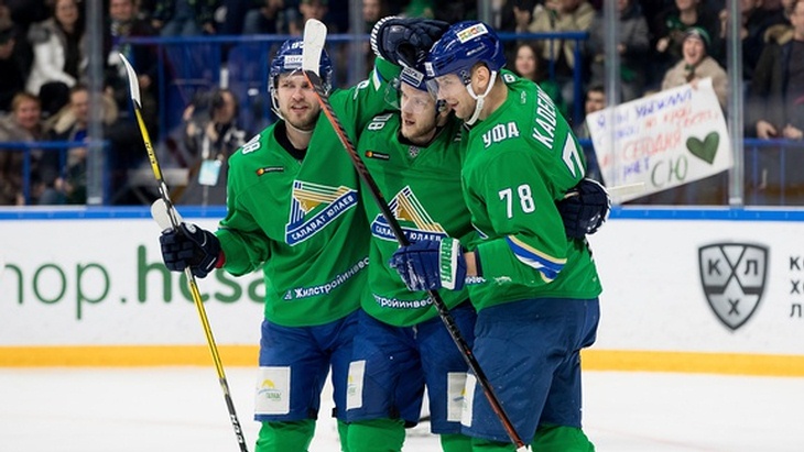 Игроки «Салавата»