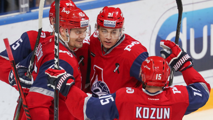 Хоккеисты «Локомотива»