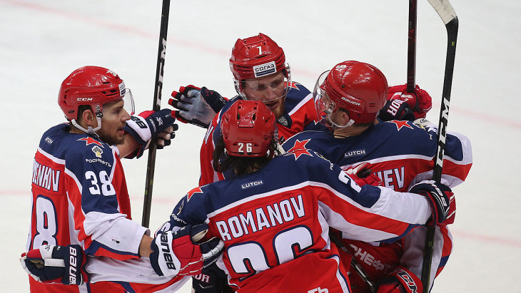 Игроки ЦСКА