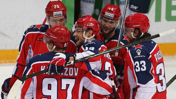 Хоккеисты ЦСКА