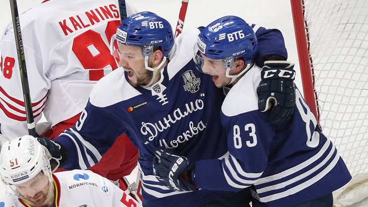 Хоккеисты «Динамо»