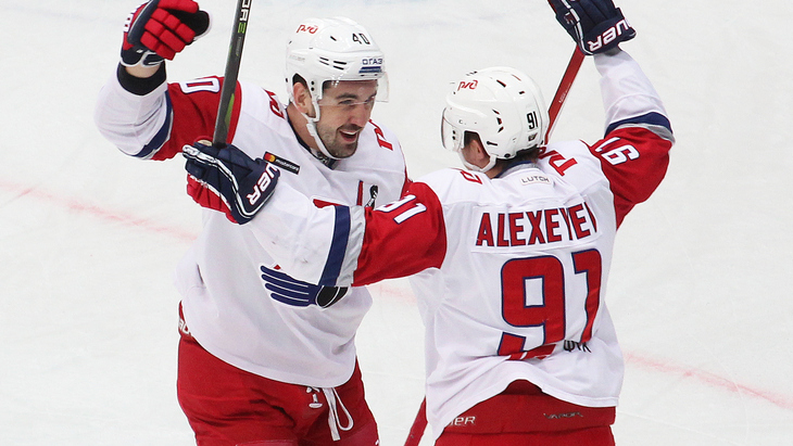 Хоккеисты «Локомотива»