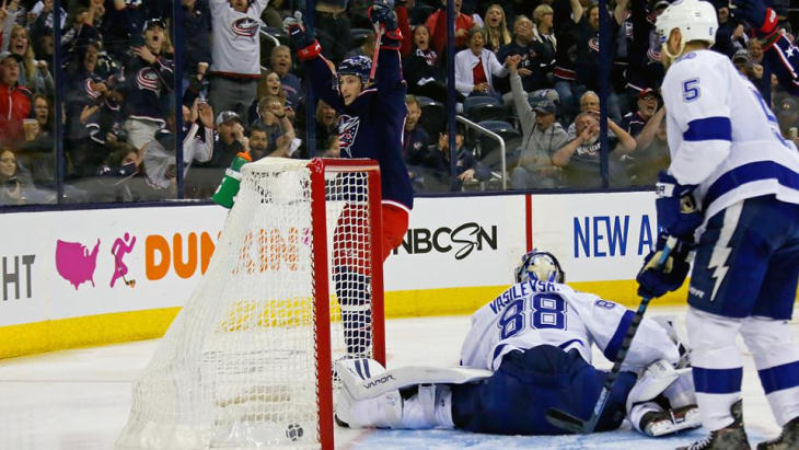 «Коламбус» — «Тампа-Бэй»