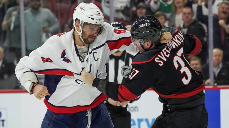 Александр Овечкин и Андрей Свечников