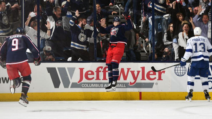 «Коламбус» — «Тампа-Бэй»