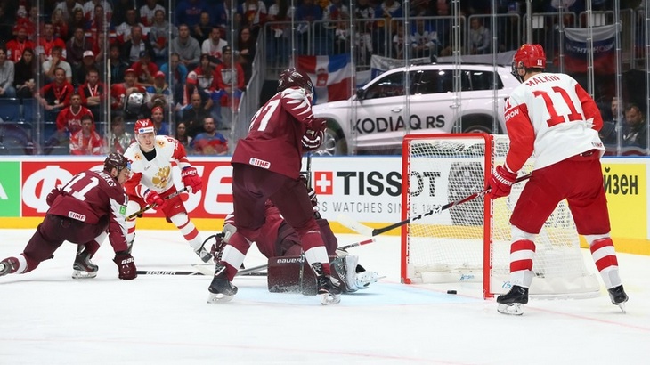 Латвия — Россия