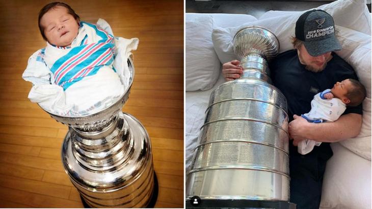 Владимир Тарасенко с сыном и Кубко Стэнли