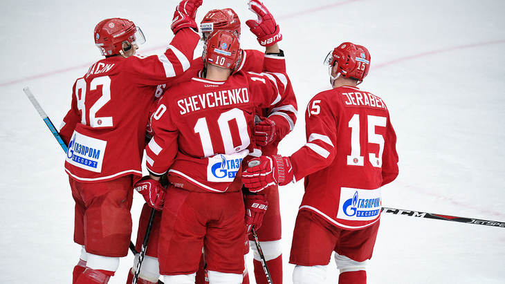 Хоккеисты «Витязя»