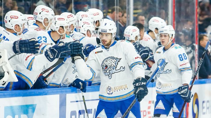 Игроки «Барыса»