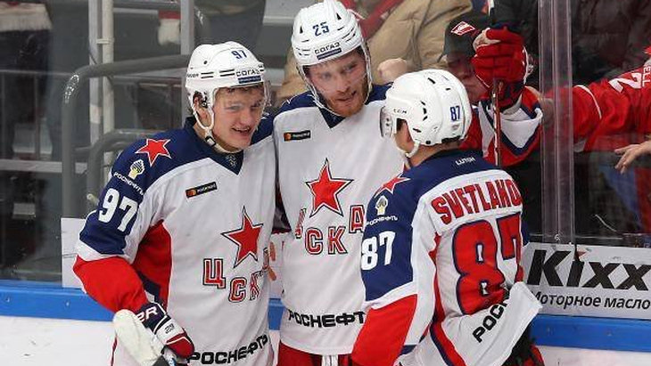 Хоккеисты ЦСКА