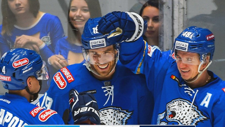 Хоккеисты «Барыса»