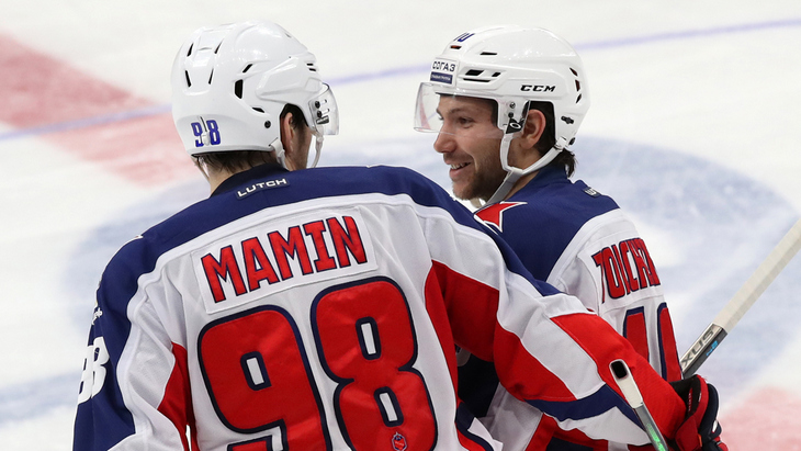 Хоккеисты ЦСКА