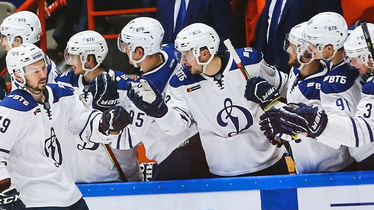 Хоккеисты «Динамо»