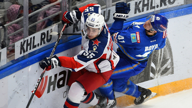 «Барыс» — ЦСКА