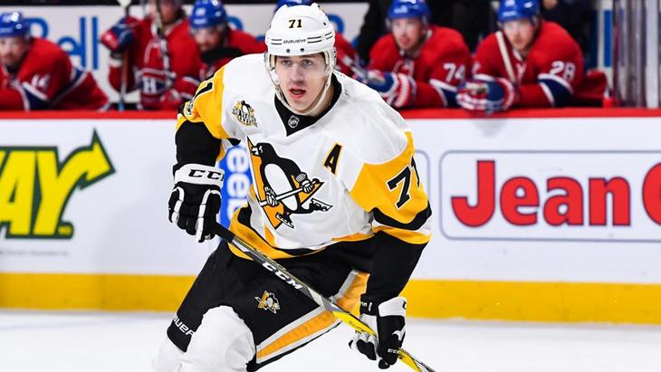 Малкин набрал первое очко после травмы