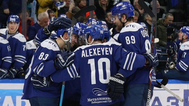 Хоккеисты «Динамо»