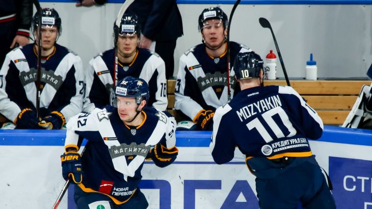 Игроки «Магнитки»