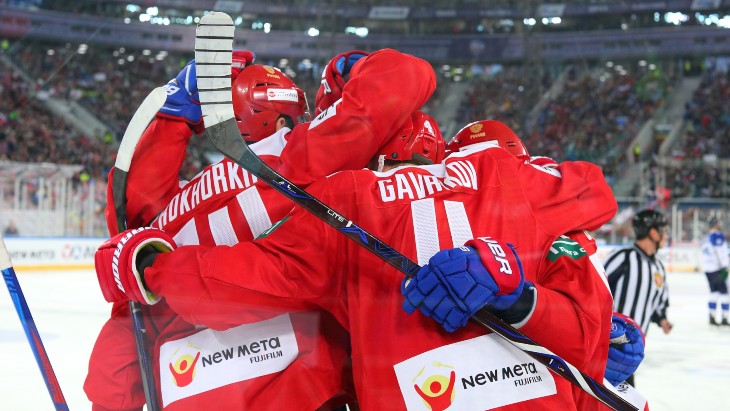 Сборная России набрала 2 очка и отстает от финнов на 2 пункта