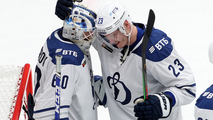 Хоккеисты «Динамо»