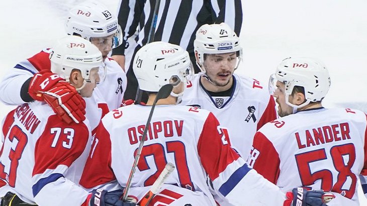 Хоккеисты «Локомотива»