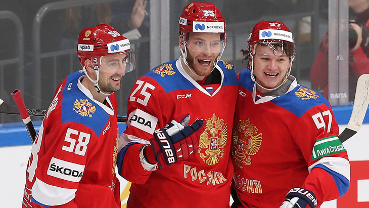 Назван состав сборной России на третий этап Евротура