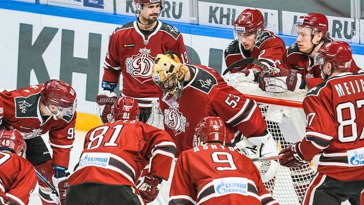 Хоккеисты рижского «Динамо»