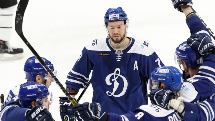 Игроки московского «Динамо»