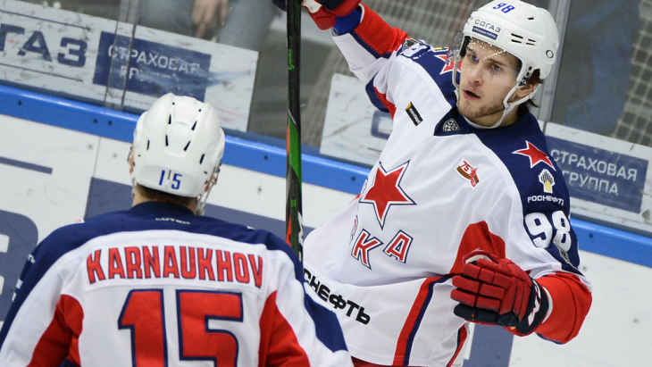 Хоккеисты ЦСКА