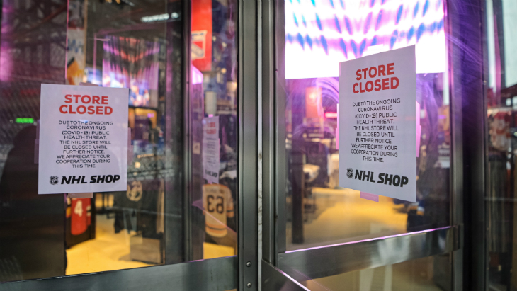 НХЛ остановлена из-за коронавируса
