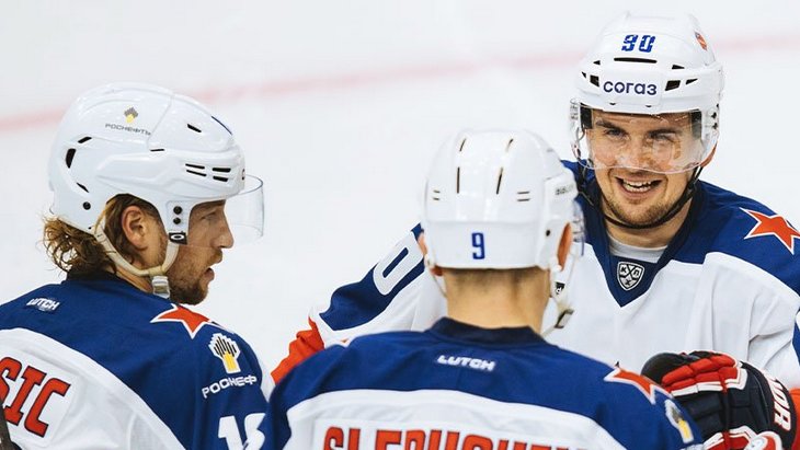 Хоккеисты ЦСКА