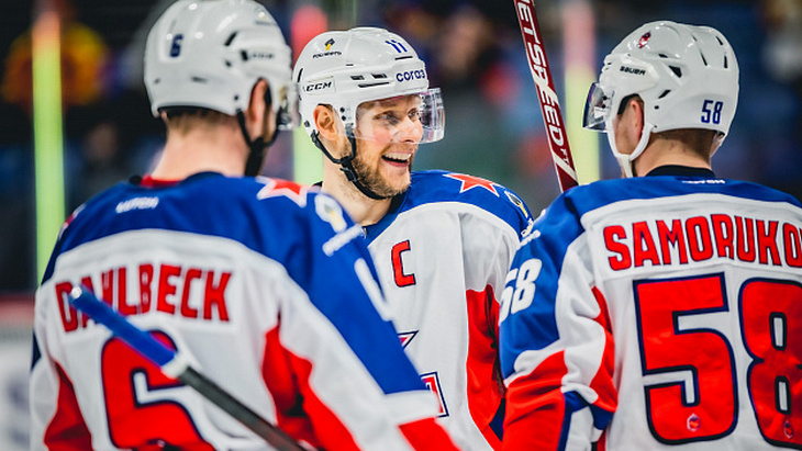 Хоккеисты ЦСКА