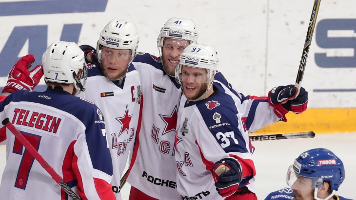 Игроки ЦСКА