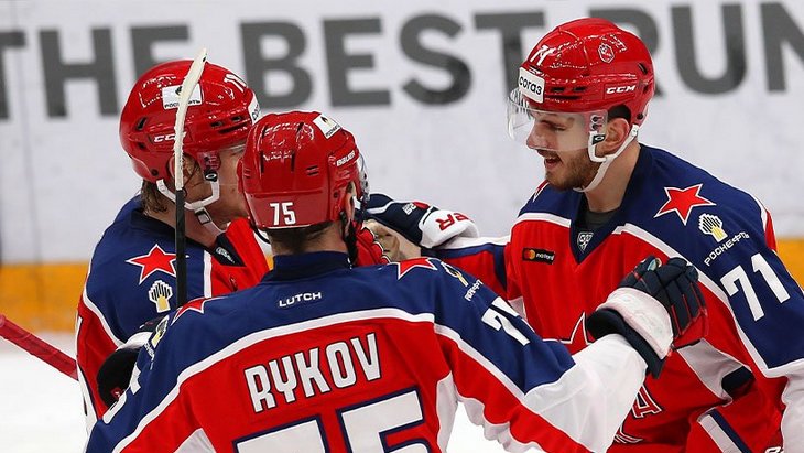 Хоккеисты ЦСКА