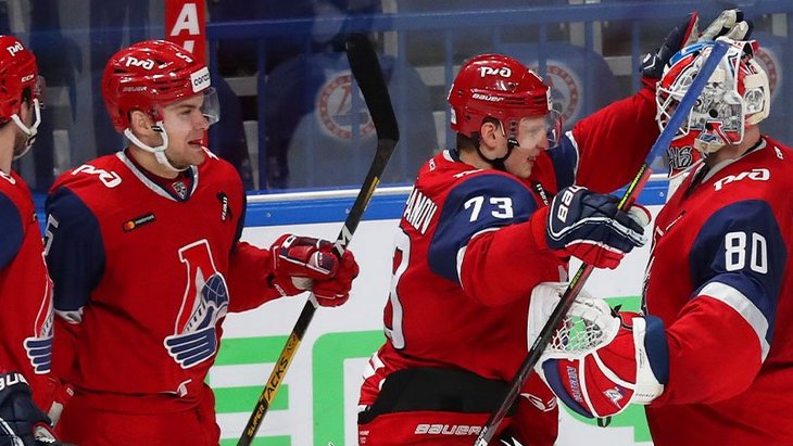 Хоккеисты «Локомотива»