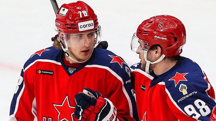 Хоккеисты ЦСКА