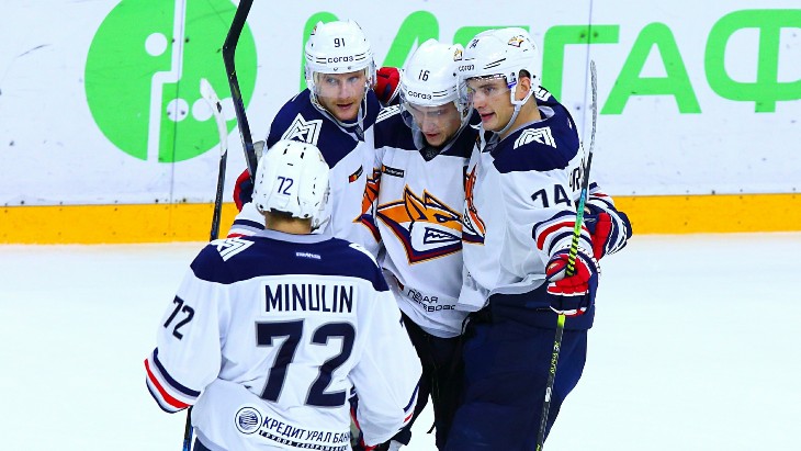 Игроки «Металлурга» Мг