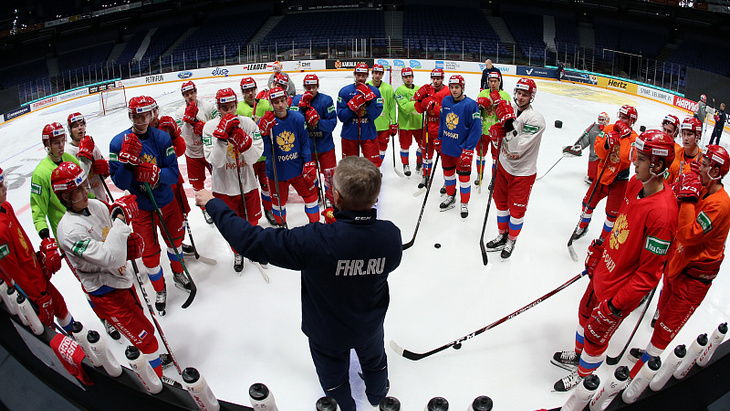 Хоккеисты сборной России