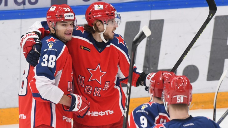 Игроки ЦСКА