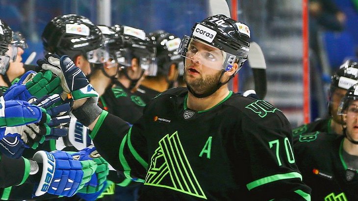 Хоккеисты «Салавата Юлаева»