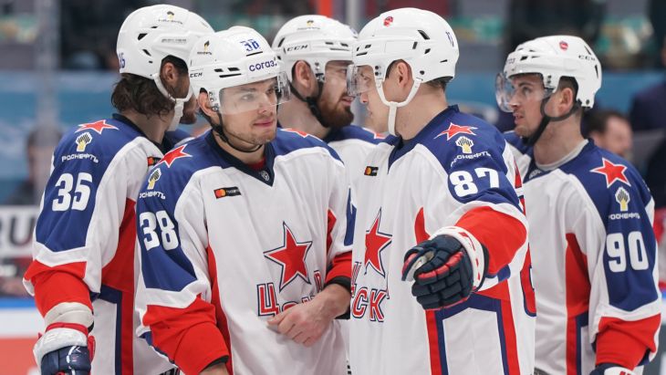 Игроки ЦСКА