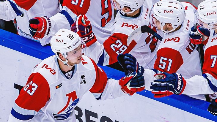 Хоккеисты «Локомотива»