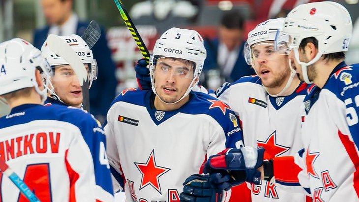 Хоккеисты ЦСКА