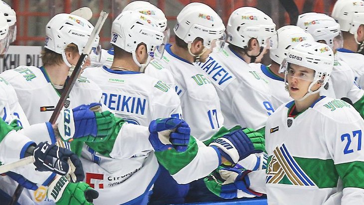 Хоккеисты «Салавата Юлаева»