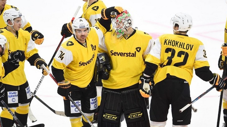 Хоккеисты «Северстали»