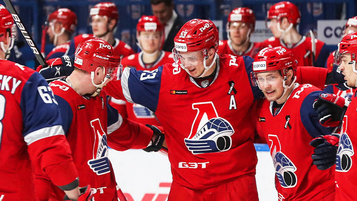 Хоккеисты «Локомотива»