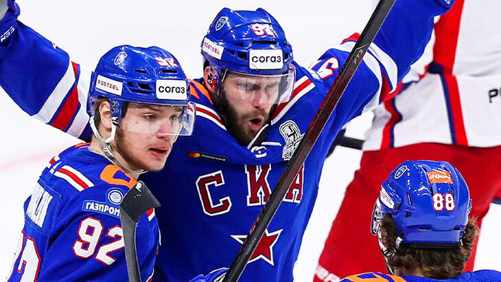 Хоккеисты СКА