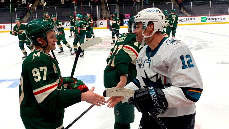 Кирилл Капризов и Патрик Марло