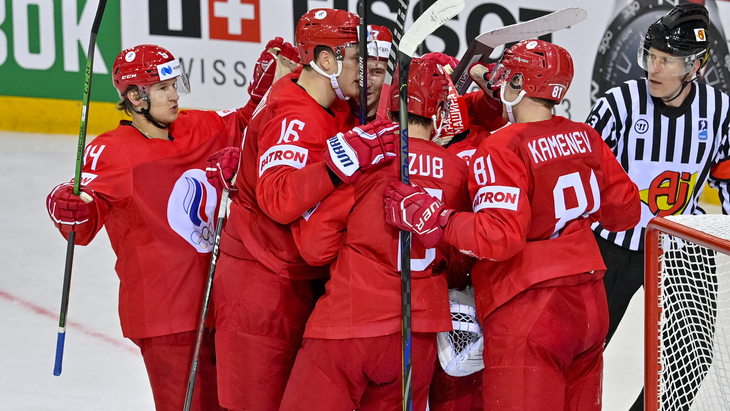 Российские хоккеисты