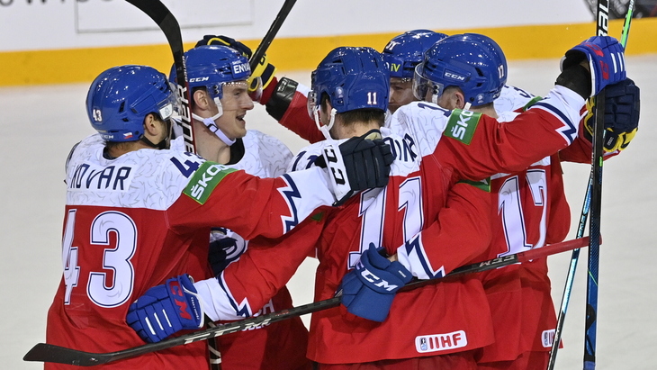 Чешские хоккеисты