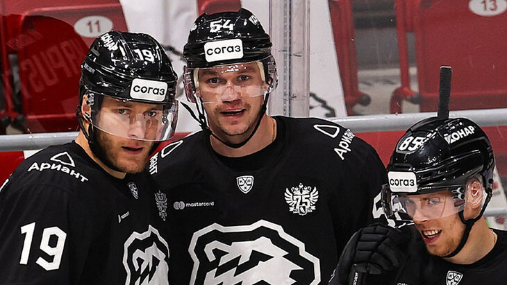 Хоккеисты «Трактора»